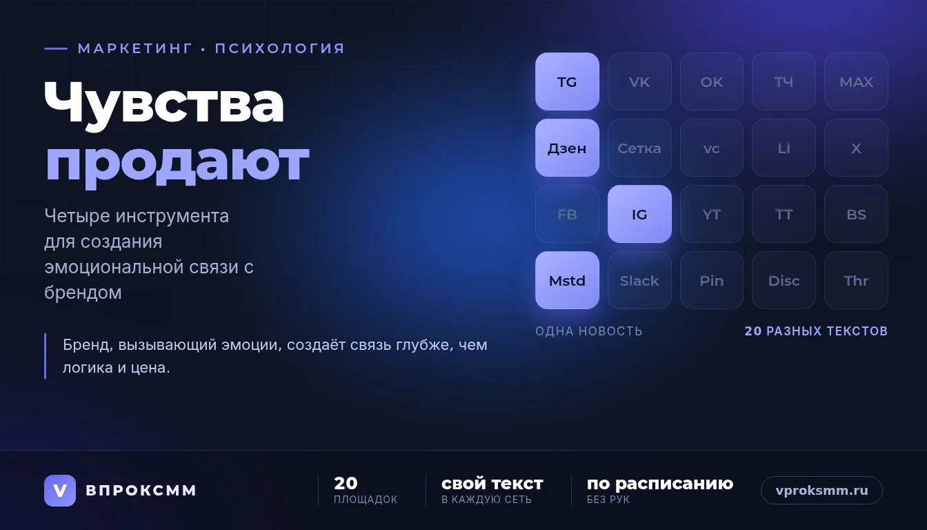 Бренд, который вызывает чувства