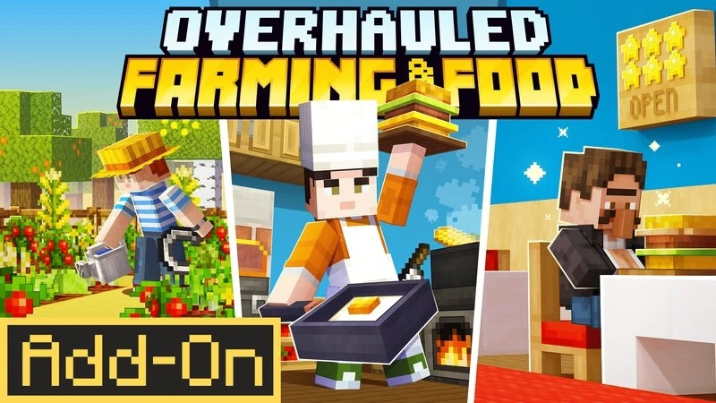 Аддон Overhauled: Farming Food