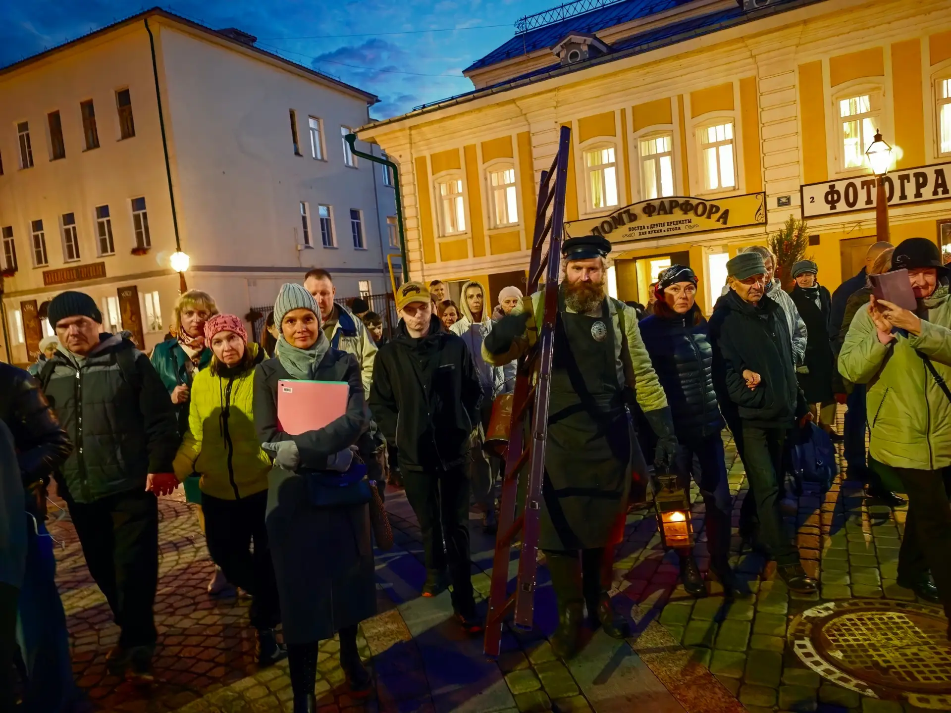 Я не мог не посмотреть эту красивую традицию, сегодня посетив Рыбинск.