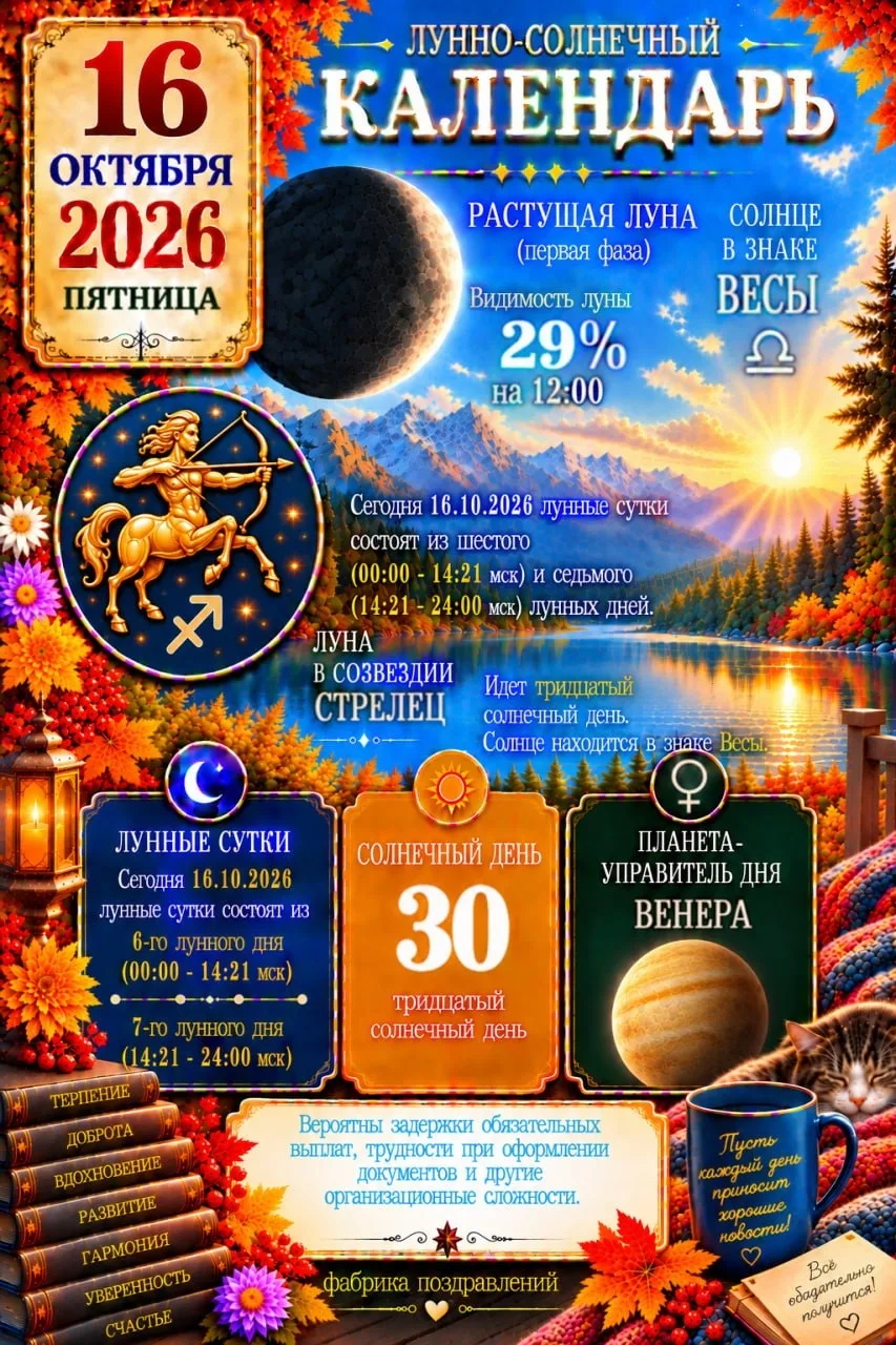 💫 16 октября...
