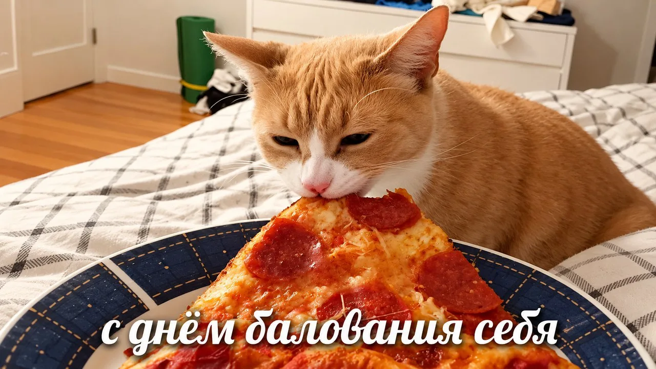 Сегодня также отмечается День балования себя
