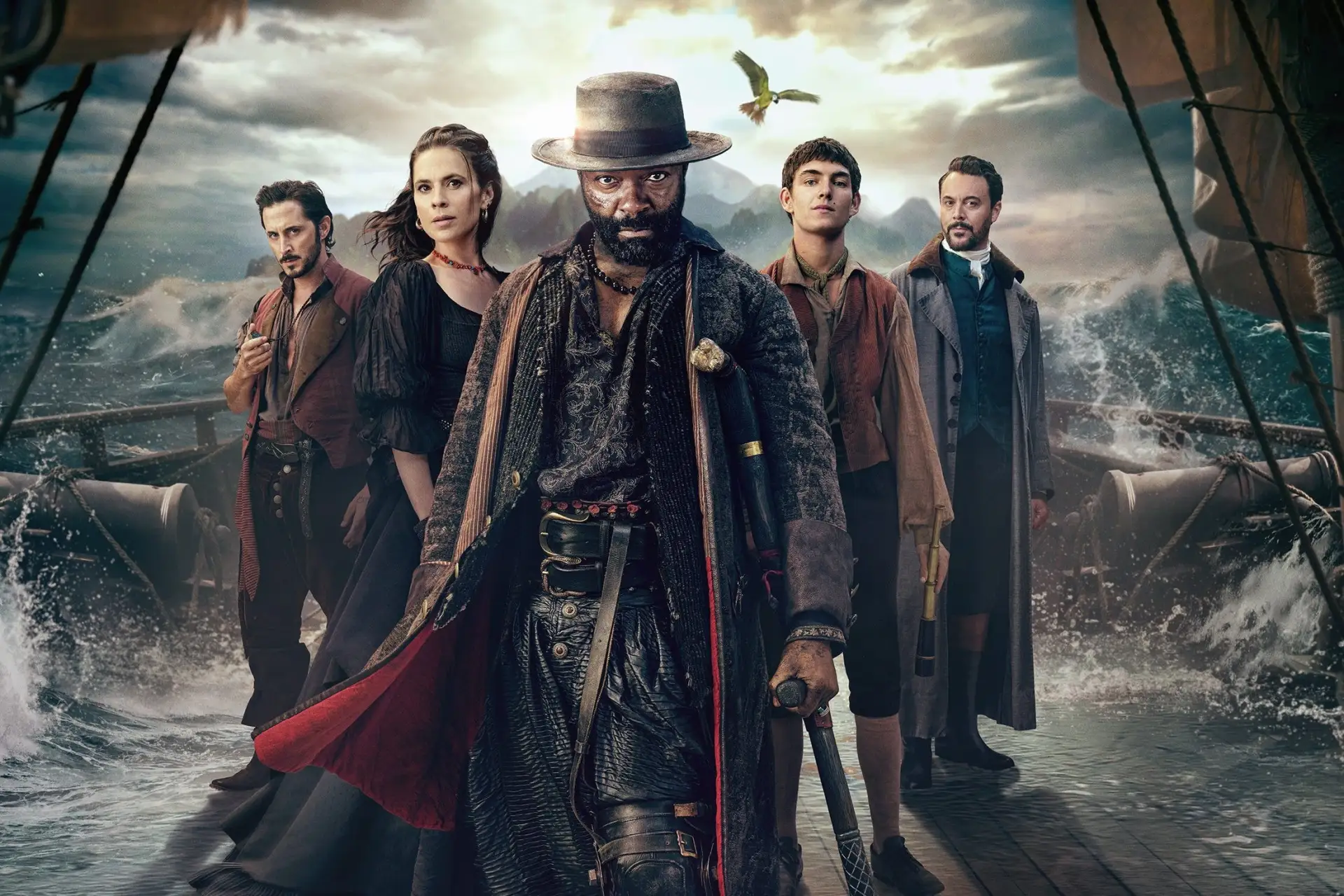 А МЫ И НЕ ДУМАЛИ: сериал по «Острову сокровищ» от MGM+ с чернокожим Джоном Сильвером ок...