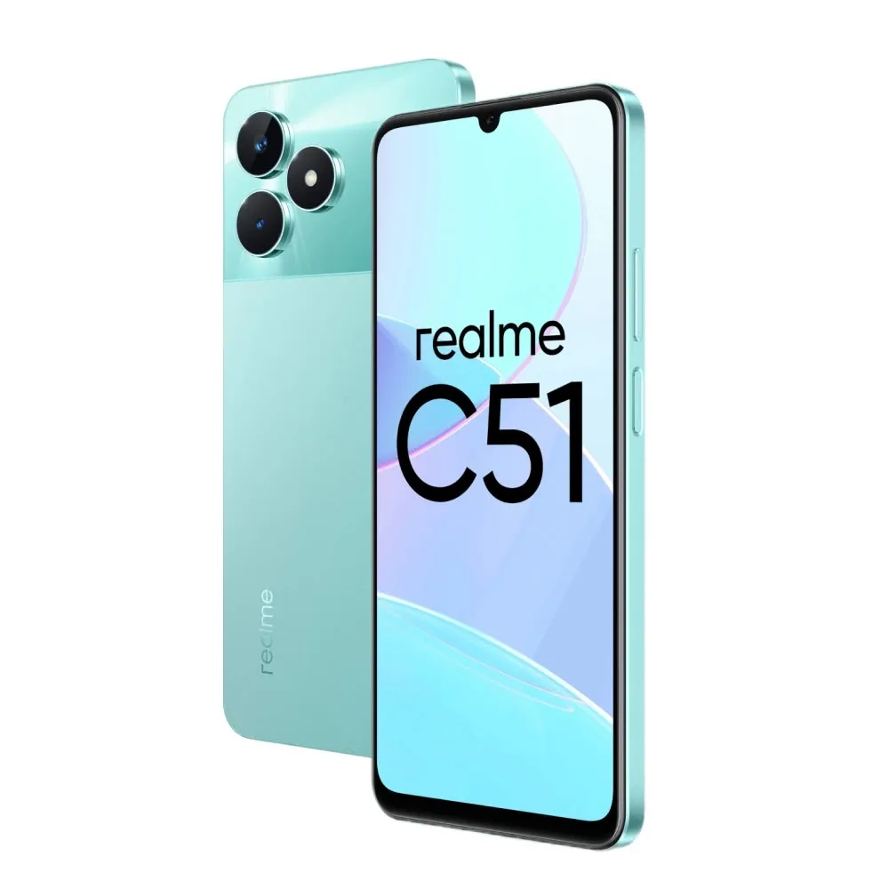 Утерян телефон Realme C51 в бирюзовом корпусе в селиконовом чехле с голубыми стразами, ...