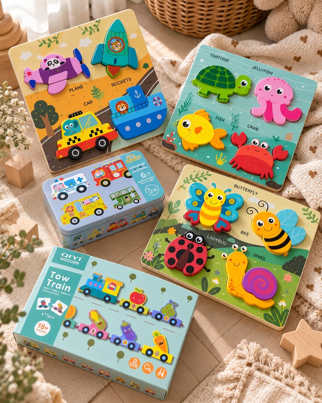🧸 Большое поступление деревянных игрушек в KIDS!