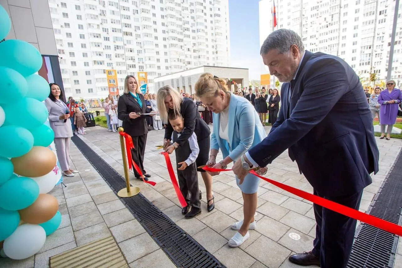 В Анапе открыли новый детский сад.