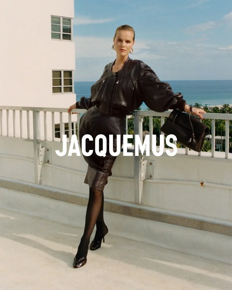 Ева Герцигова для новой рекламной кампании Jacquemus Le Palmier