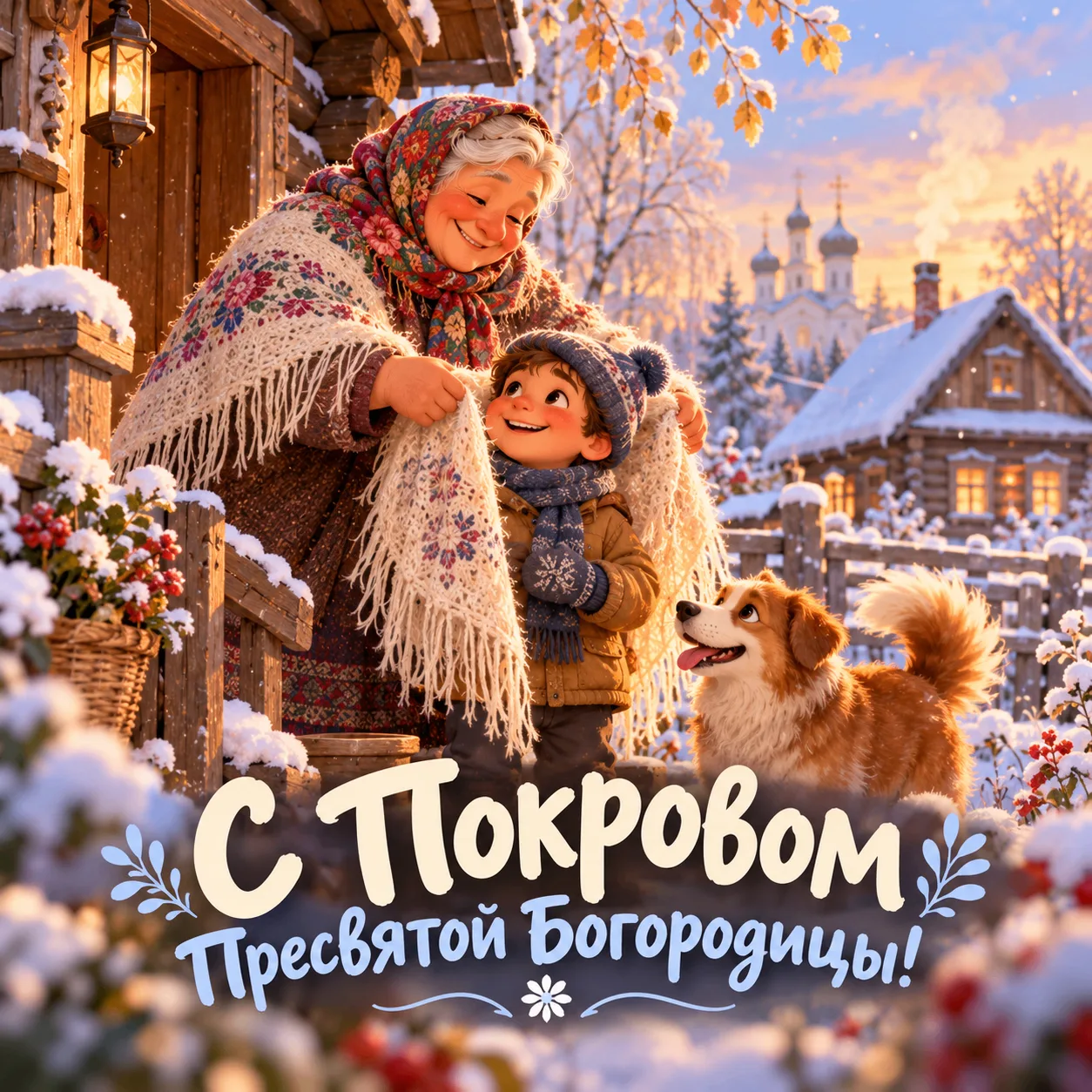 🕊️ Сегодня Покров Пресвятой Богородицы.