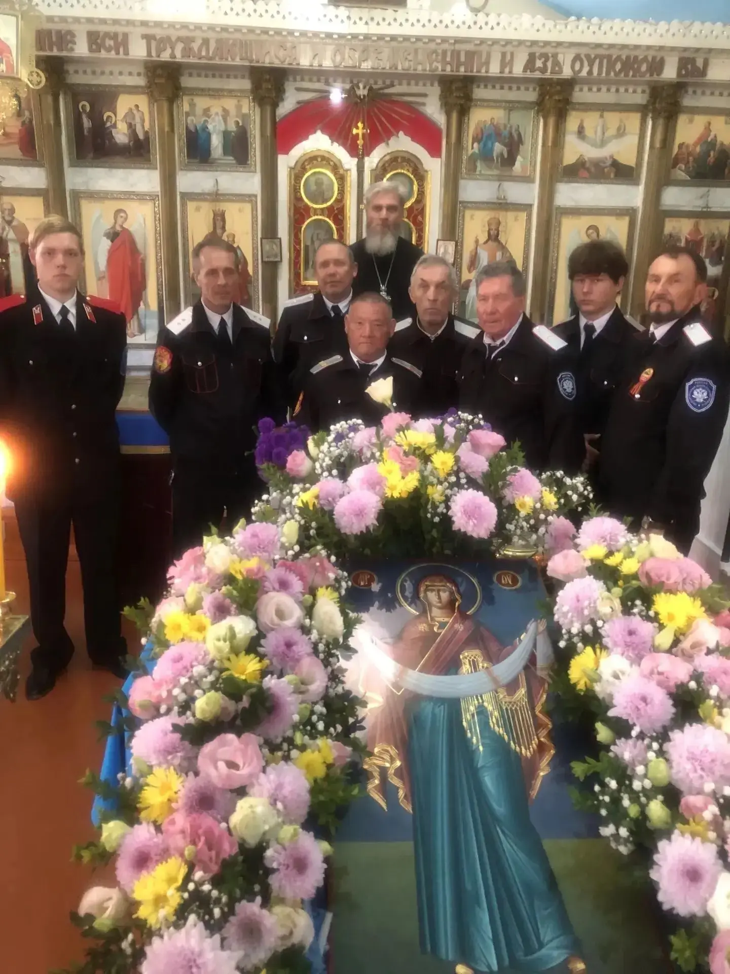 🕊️Казаки Новоминского ХКО приняли участие в праздновании православного праздника Покро...