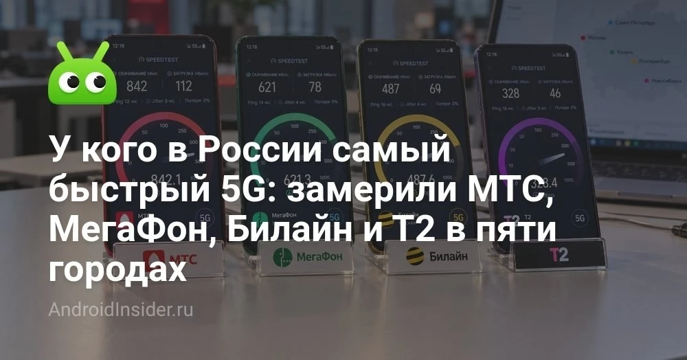 5G в России: реальные скорости, неожиданный лидер и главный подвох гигабитного интернета