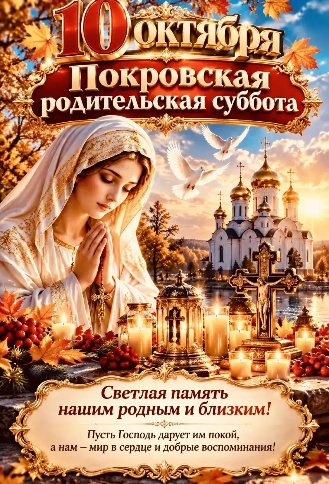 Помянем наших ушедших родных и близких🙏 Светлая им память 🤍