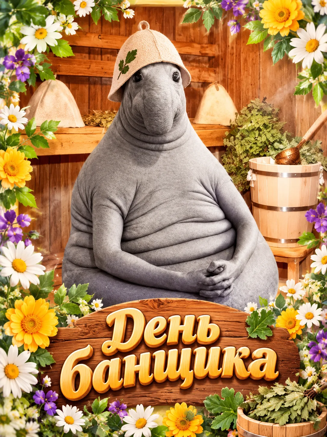 🧖‍♀️С Днём банщика!