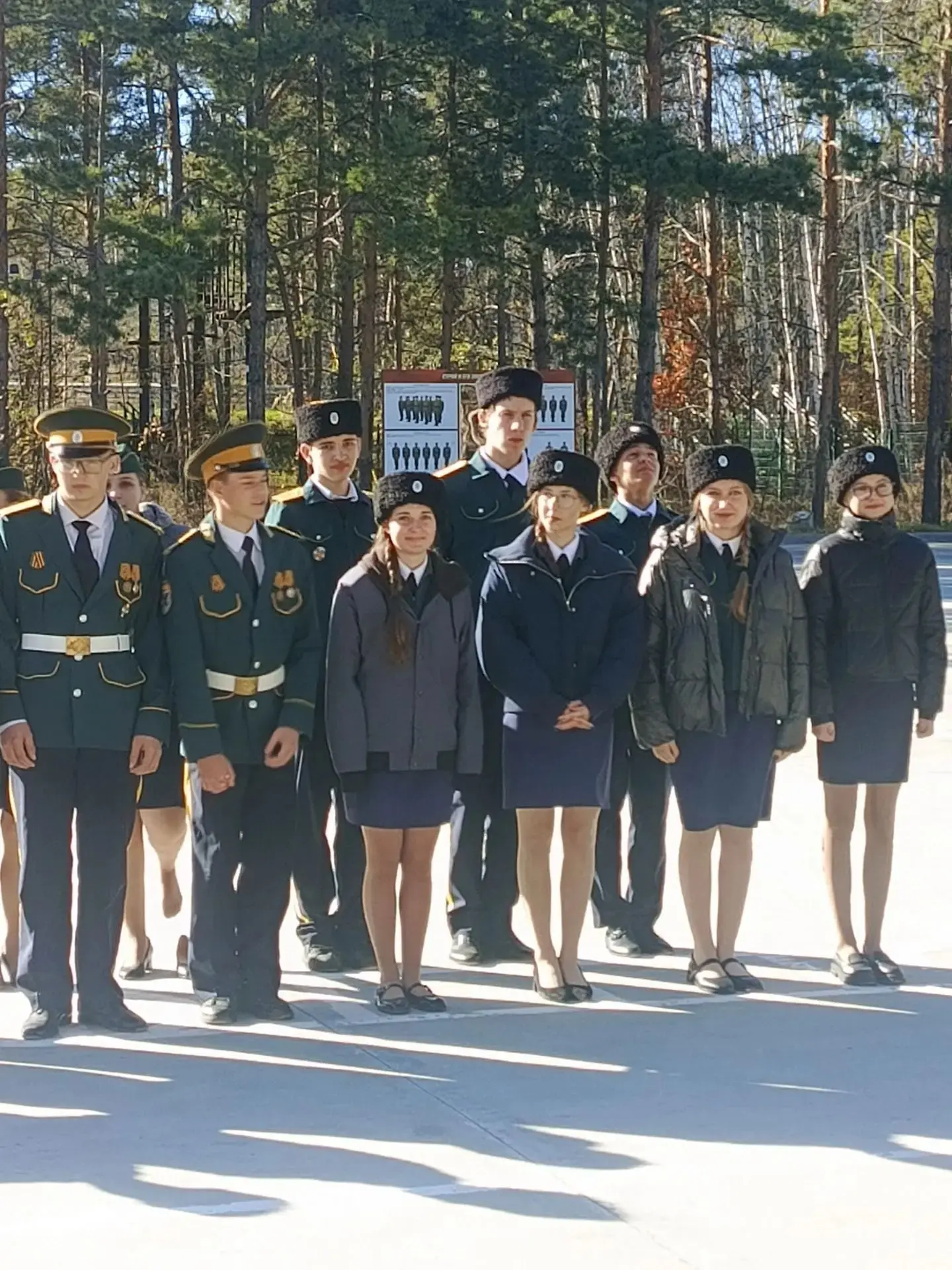 Наши ребята на слете казачьей молодежи в Благовещенске!