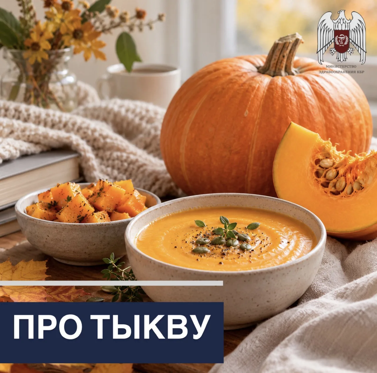 🎃 А знаете ли вы, что тыква может поддерживать работу нервной системы?
