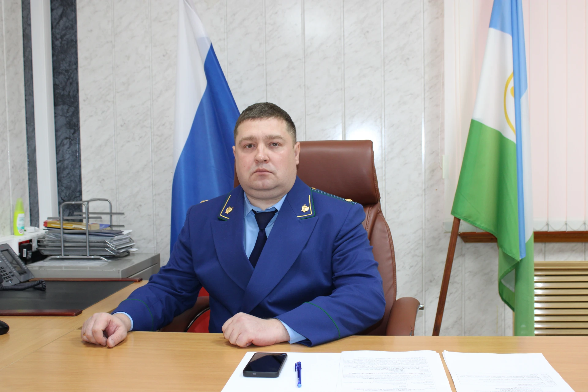 В районе - новый прокурор