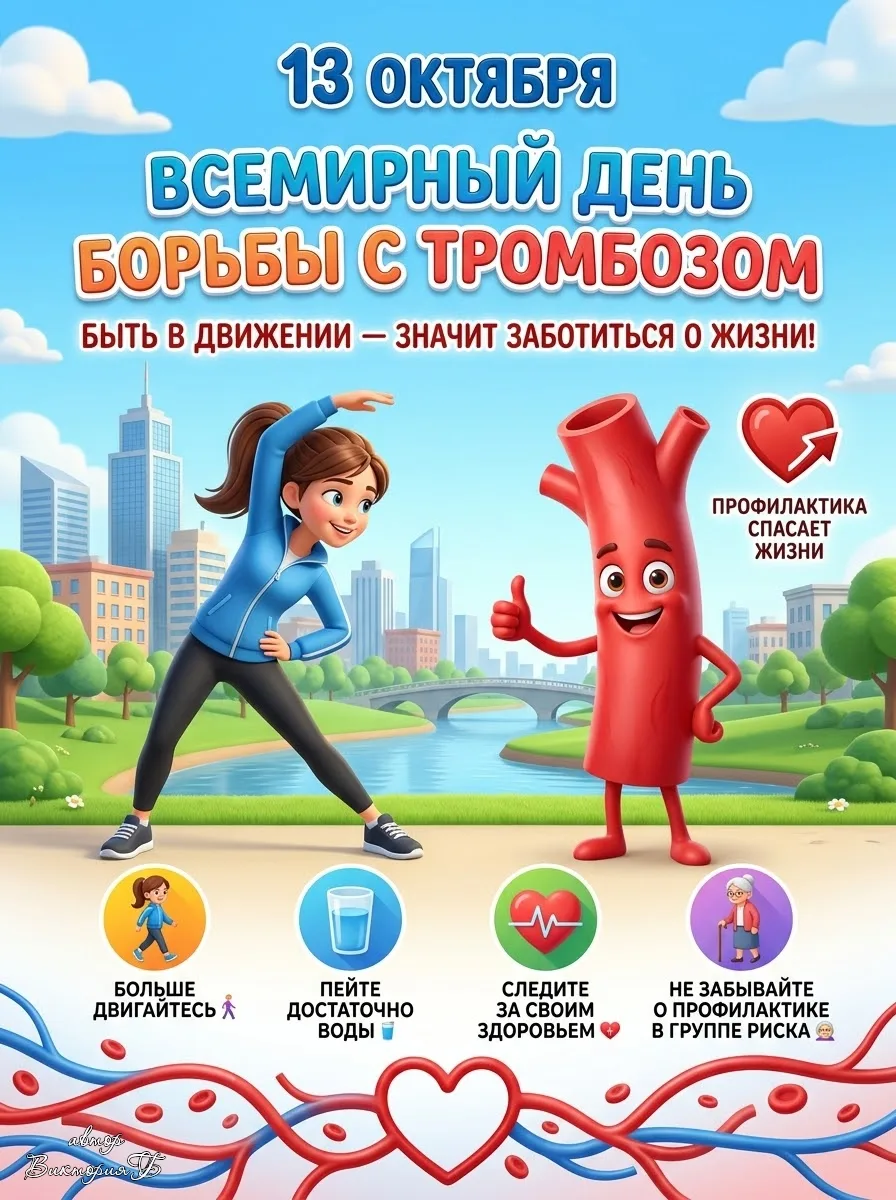 Всемирный день Борьбы с тромбозом