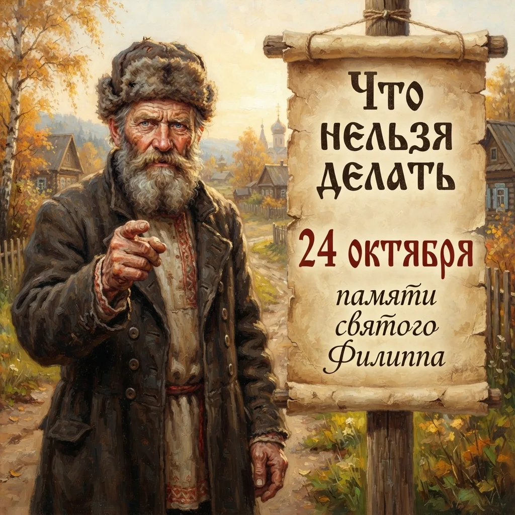 🚫 24 октября — Что нельзя делать