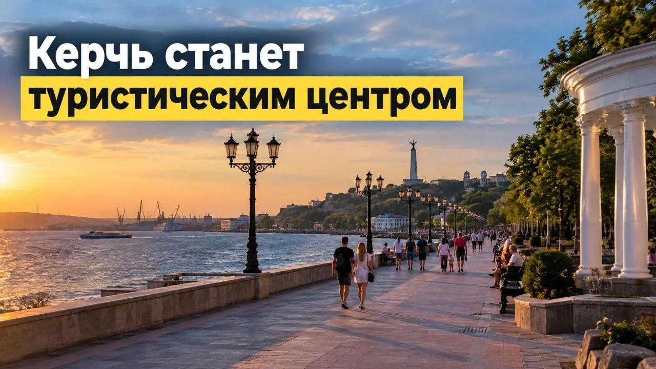 ⚡Керчь станет туристическим центром