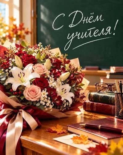 🌸✨ С Днём учителя! ✨🌸