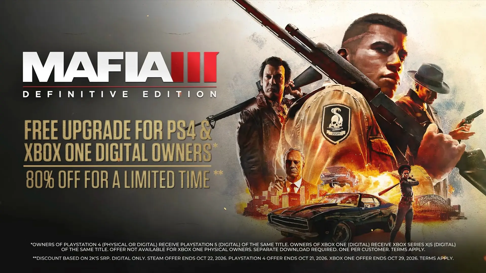 ✨ Mafia III обновили под Xbox Series и PS5 в честь 10-летия — бесплатно для владельцев ...