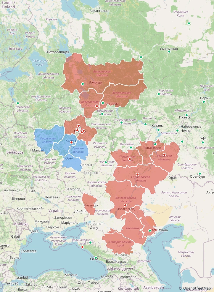 🚨 Карта обстановки 🔄 Обновляется при изменениях.