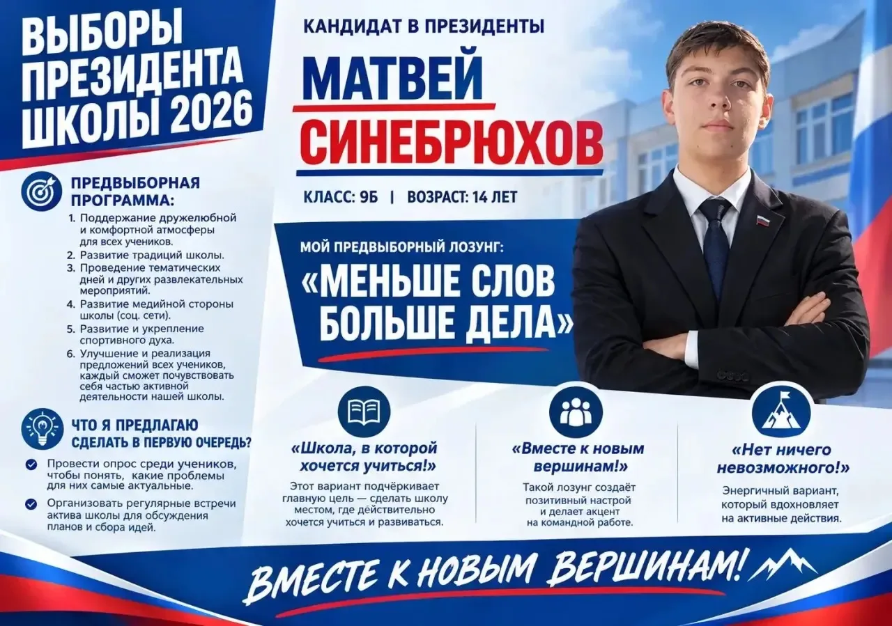 🗳️Синебрюхов Матвей - 9Б