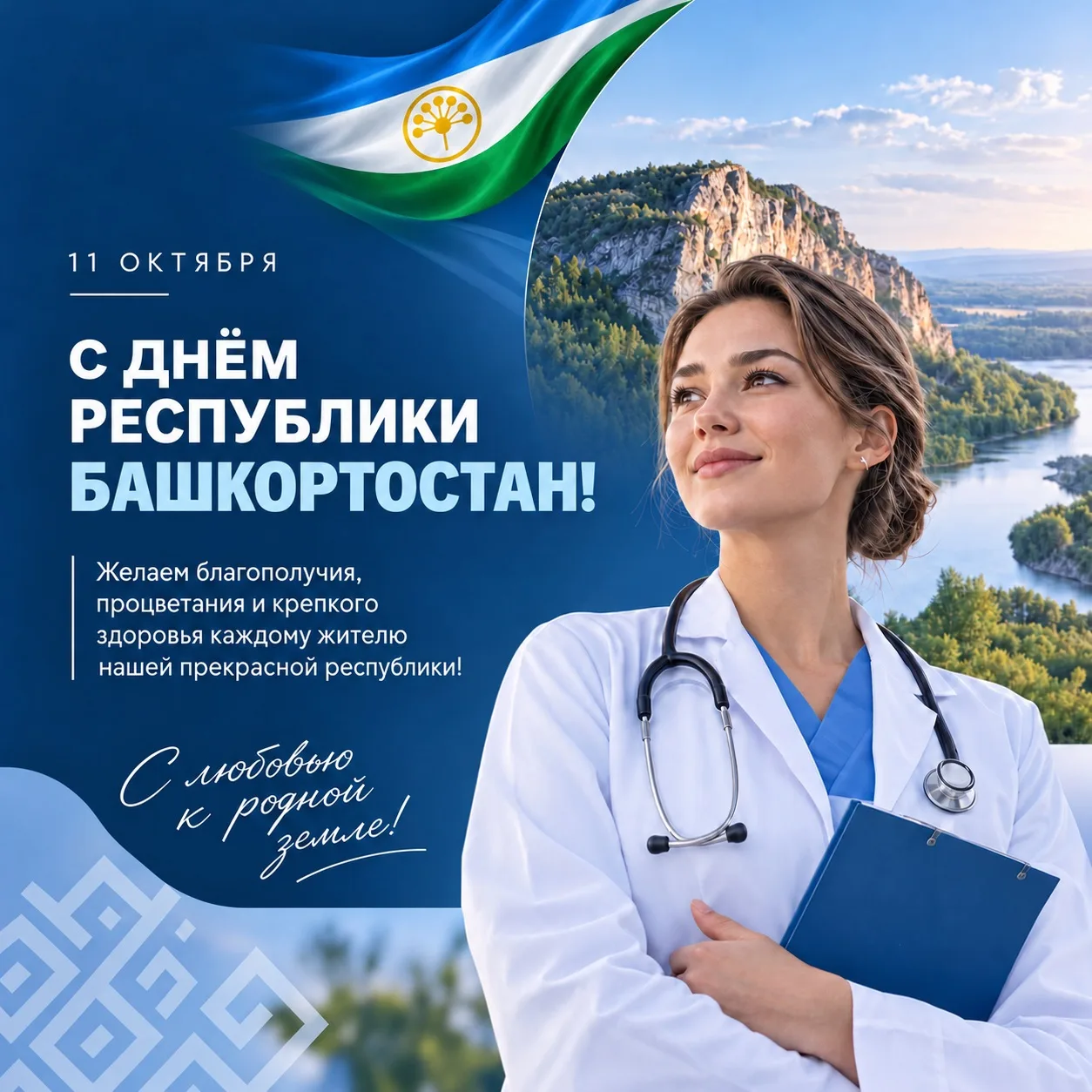 💐С Днём Республики Башкортостан!