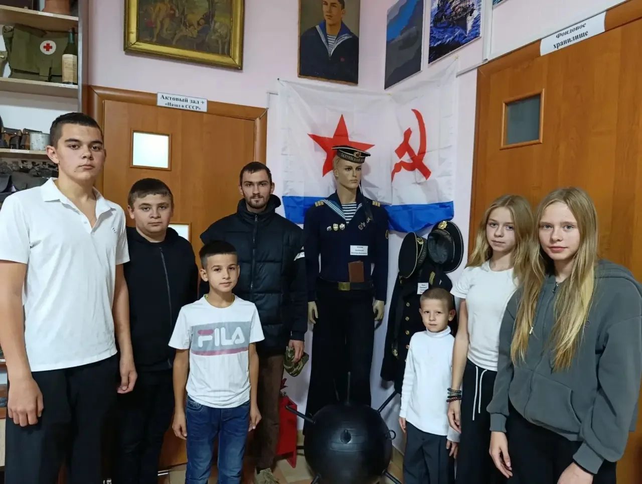 ⚓️ Памяти великого флотоводца: в СДК с. Григорьевка прошли лекторий и экскурсия, посвящ...