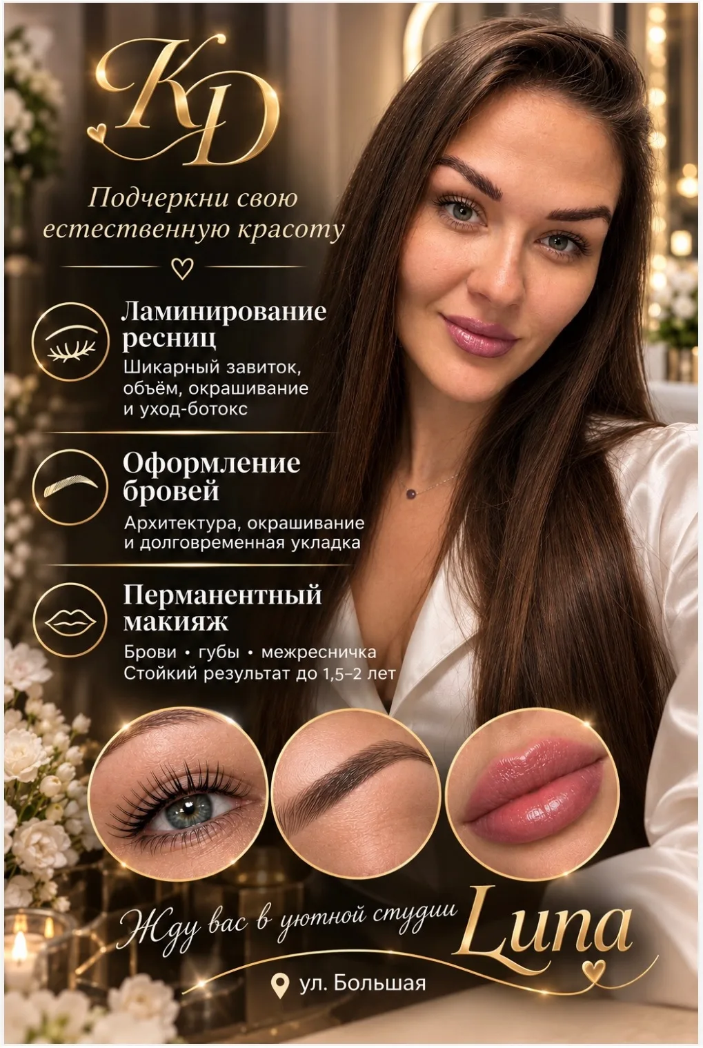 Красотки, приглашаю вас на бьюти-процедуры, которые подчеркнут вашу естественную красот...