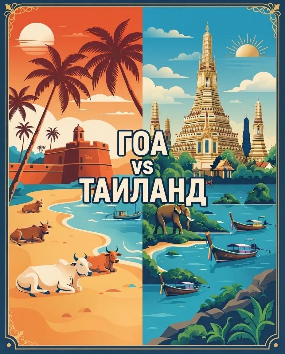 🤯 Гоа или Таиланд - а вы точно выбираете лучшее для себя?