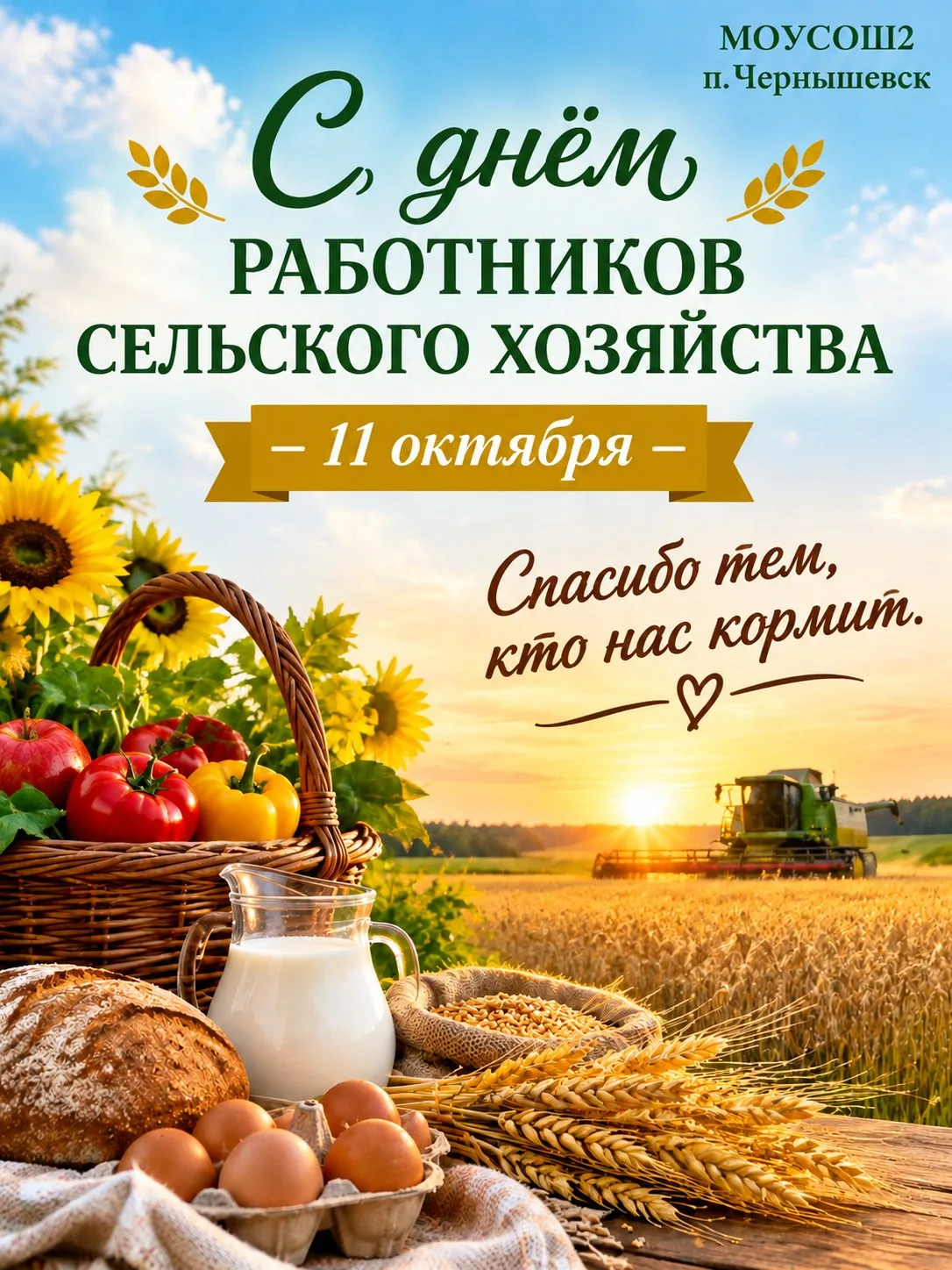 🌾🌾🌾С праздником, кормильцы!