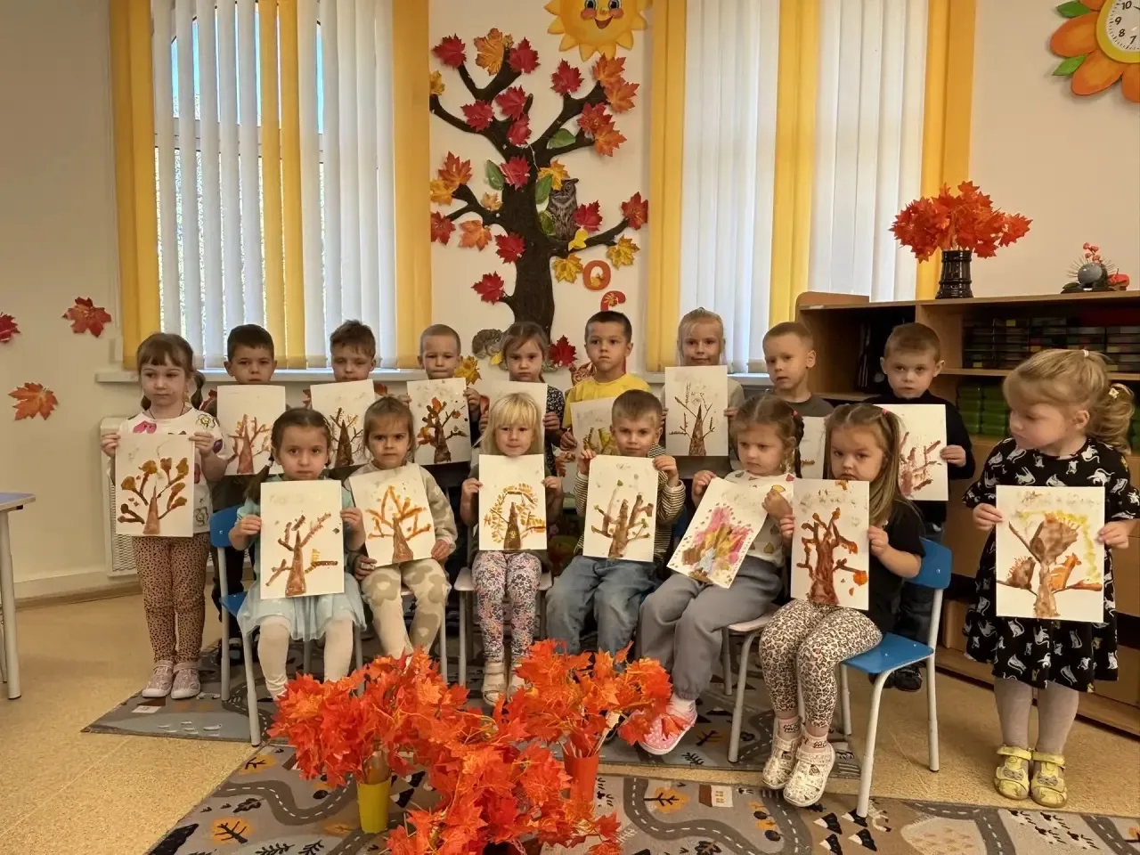 🍂 Наши яркие деревья! 🍂