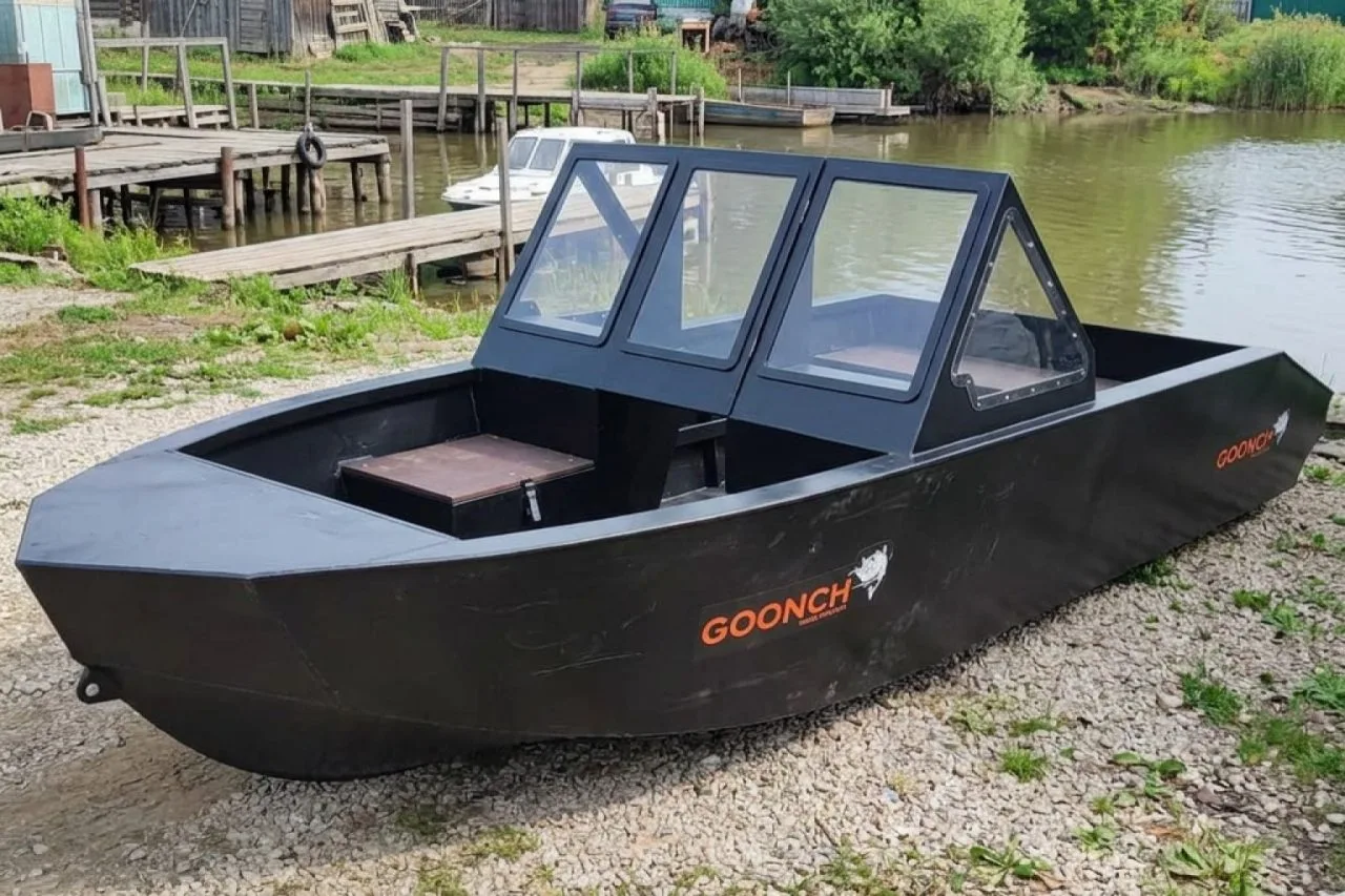 GOONCH 460 fish М — вариант для тех, кто выбирает моторную пластиковую лодку и заранее ...