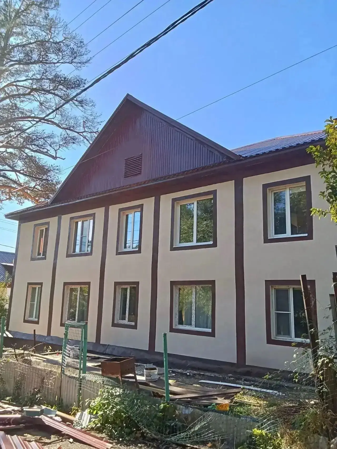 🏠 Дом на Морской, 3 полностью восстановлен после пожара