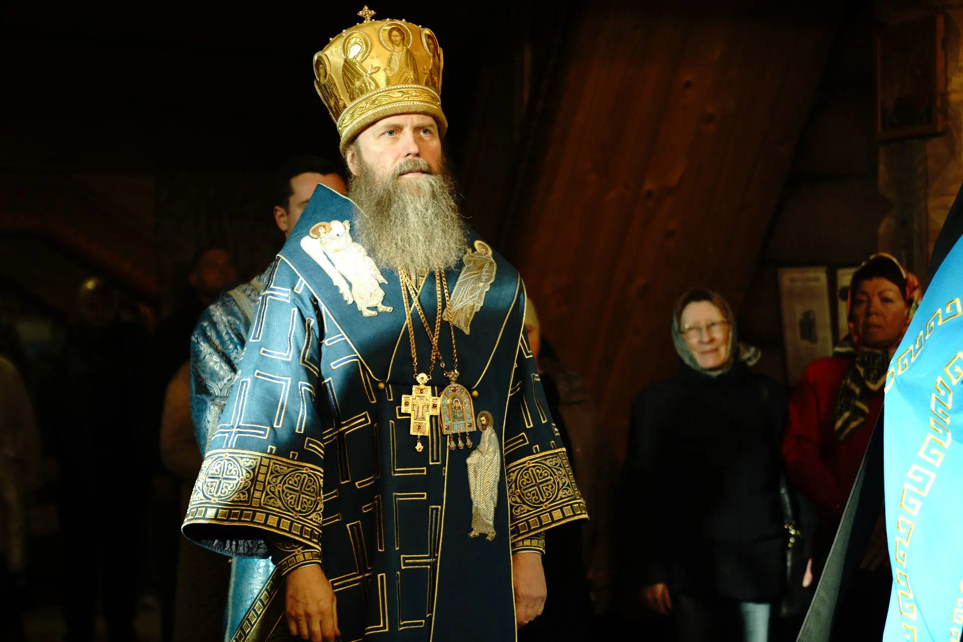 ПРЕСТОЛЬНЫЙ ПРАЗДНИК В ХРАМЕ ПОКРОВА ПРЕСВЯТОЙ БОГОРОДИЦЫ В НЕВСКОМ ЛЕСОПАРКЕ (14 октяб...