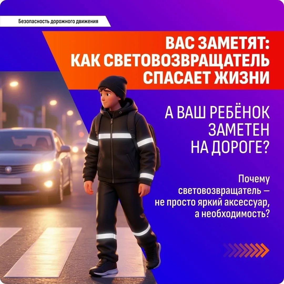 Фликер — это не аксессуар, а ваша безопасность