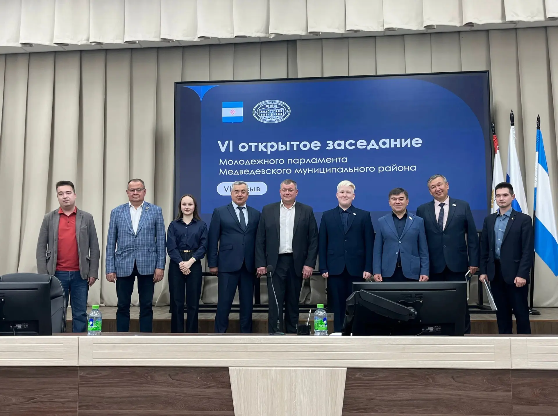 Заместитель Председателя Государственного Собрания республики Александр Смирнов принял ...