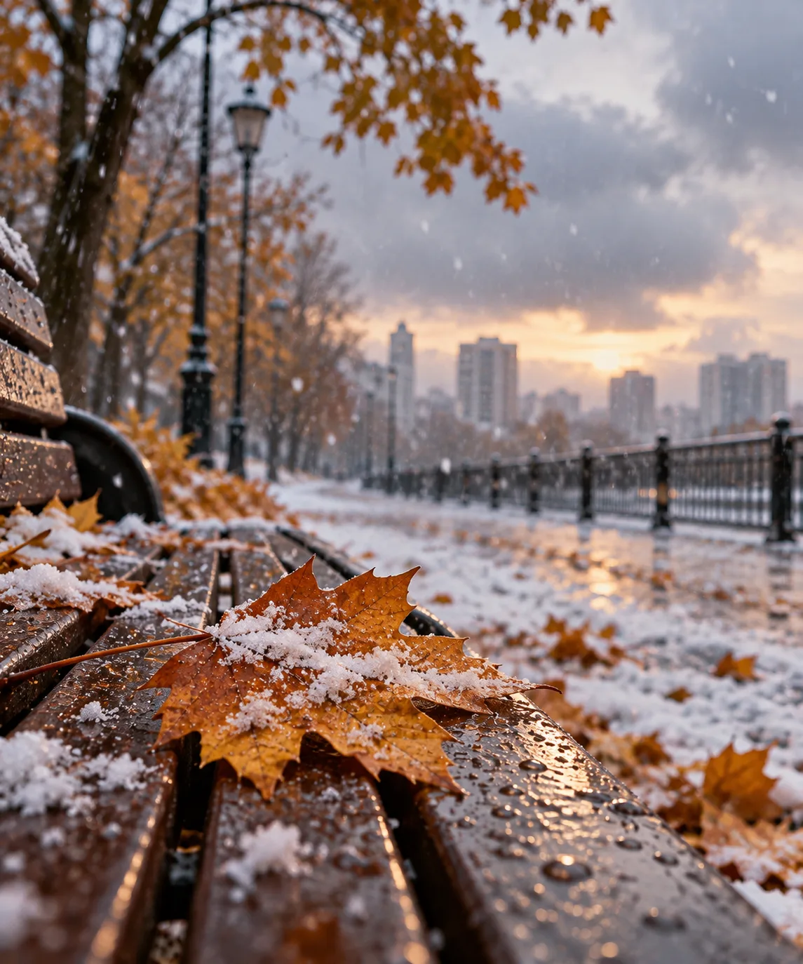 🌨️ Первый снег в Пушкино может выпасть позже обычного