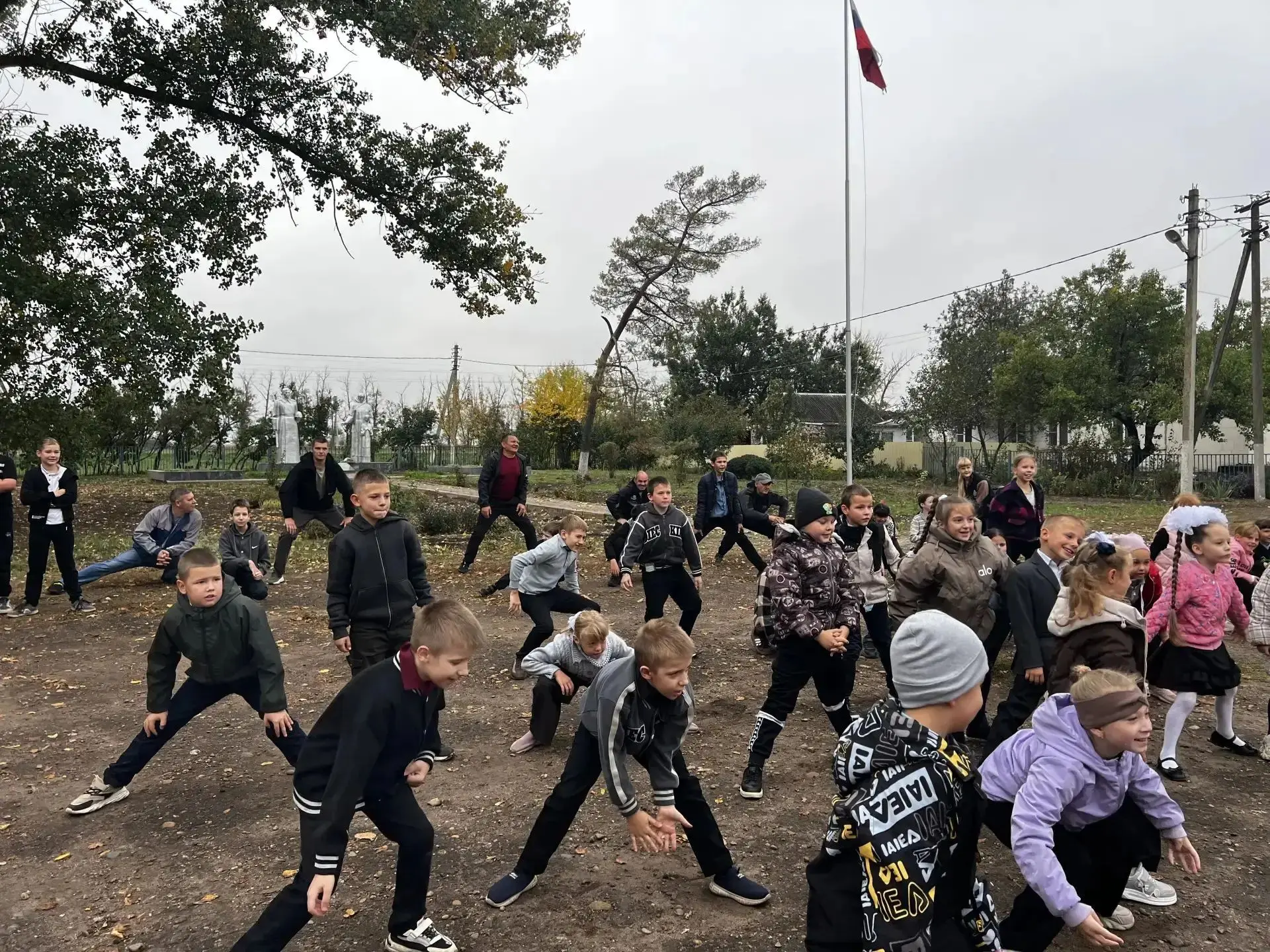 " Зарядка с папой!"