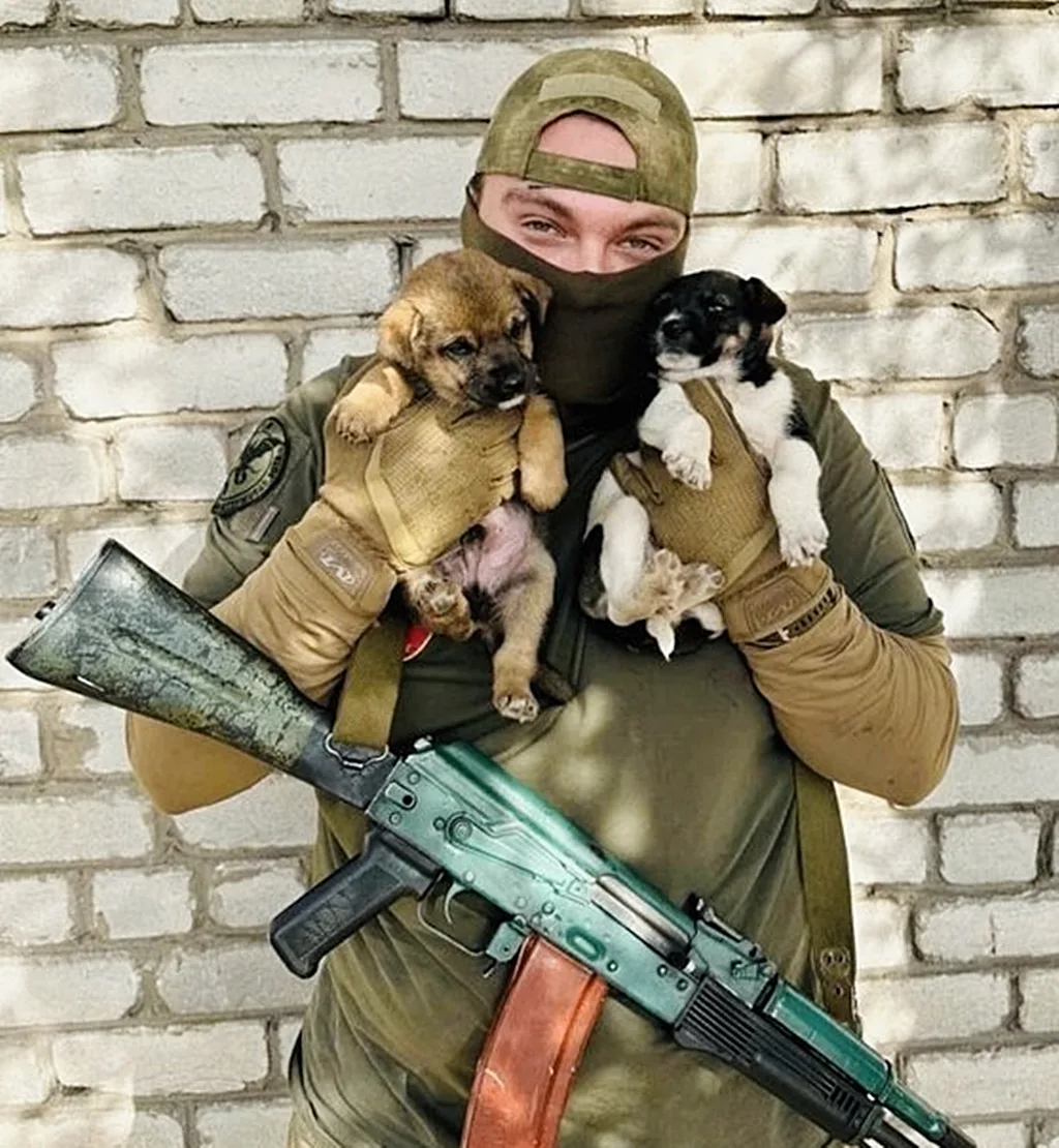 Наши ребята с передовой передают всем ПРИВЕТ! 😍🇷🇺🤗