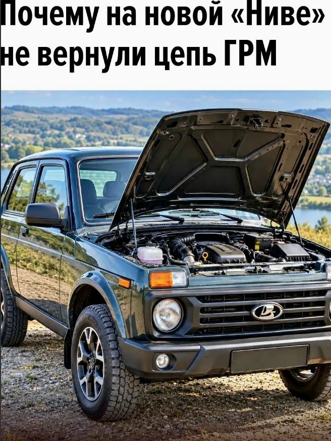 АвтоВАЗ сохранил ременной привод ГРМ даже на новой «Ниве» с 1,8-литровым мотором, не ве...