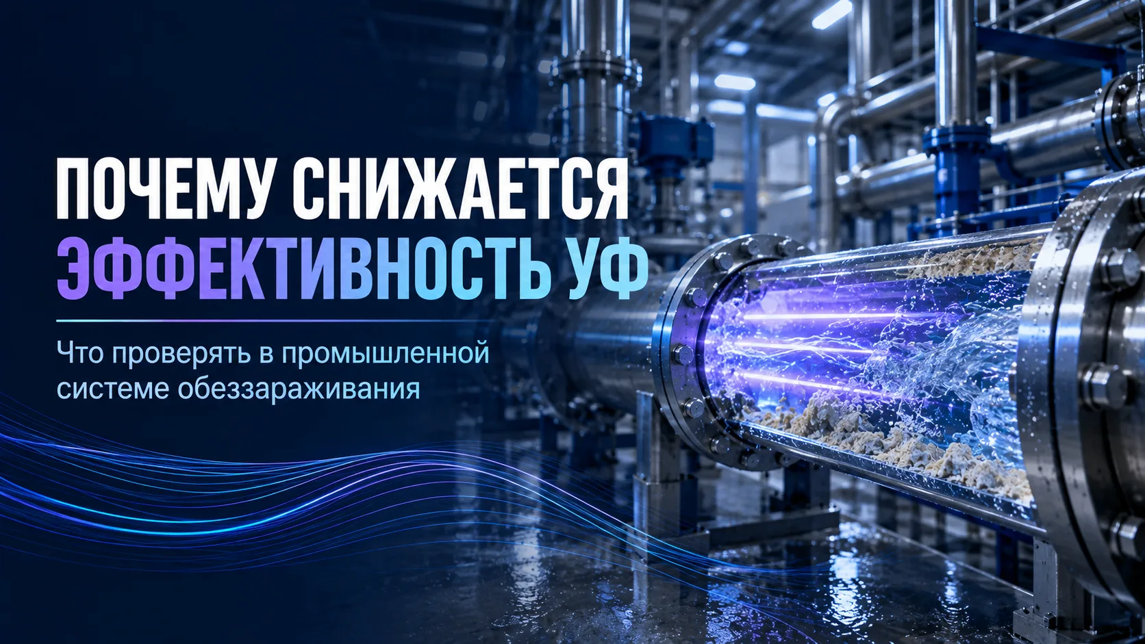 ⚠️ УФ-стерилизатор работает, но эффективность обеззараживания снижается?