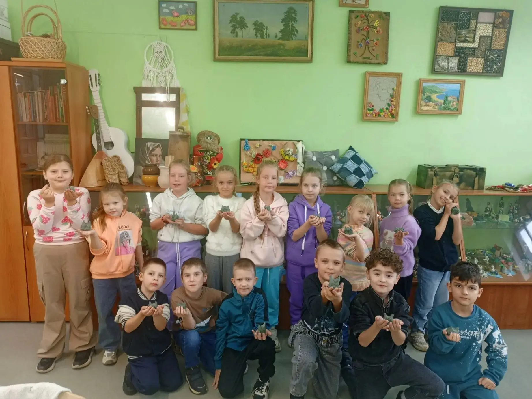 А у нас ... глиняное настроение! 🎨🐱