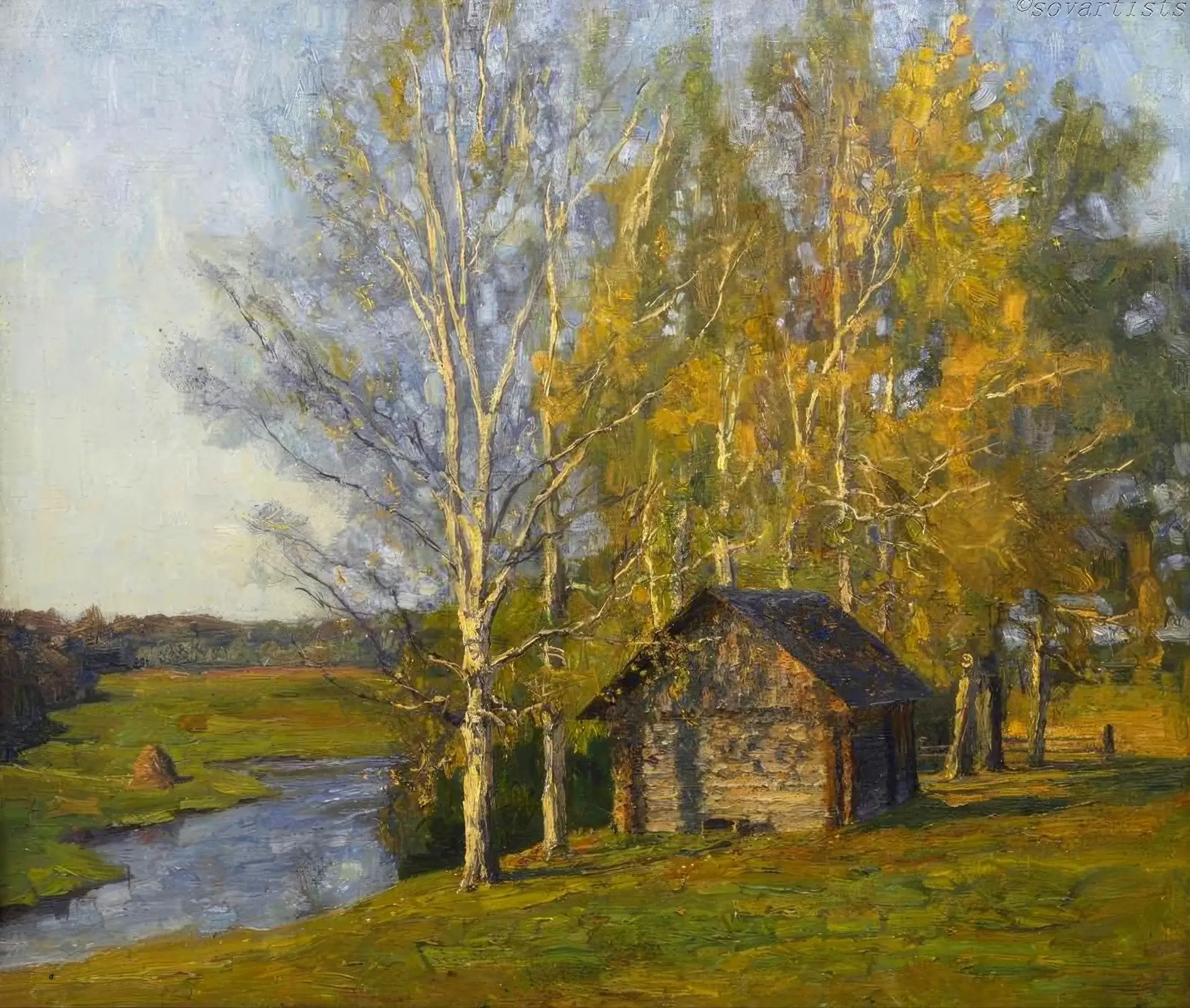 🍂 Золотая мелодия Никиты Федосова: Разбираем картину «Хорошие дни осени»