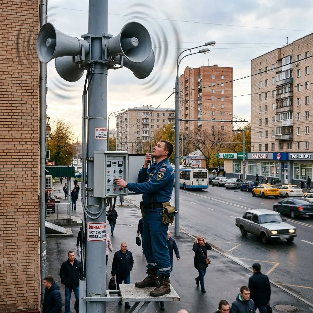 А вы слышали сегодня сирены, во время проверки системы оповещения?