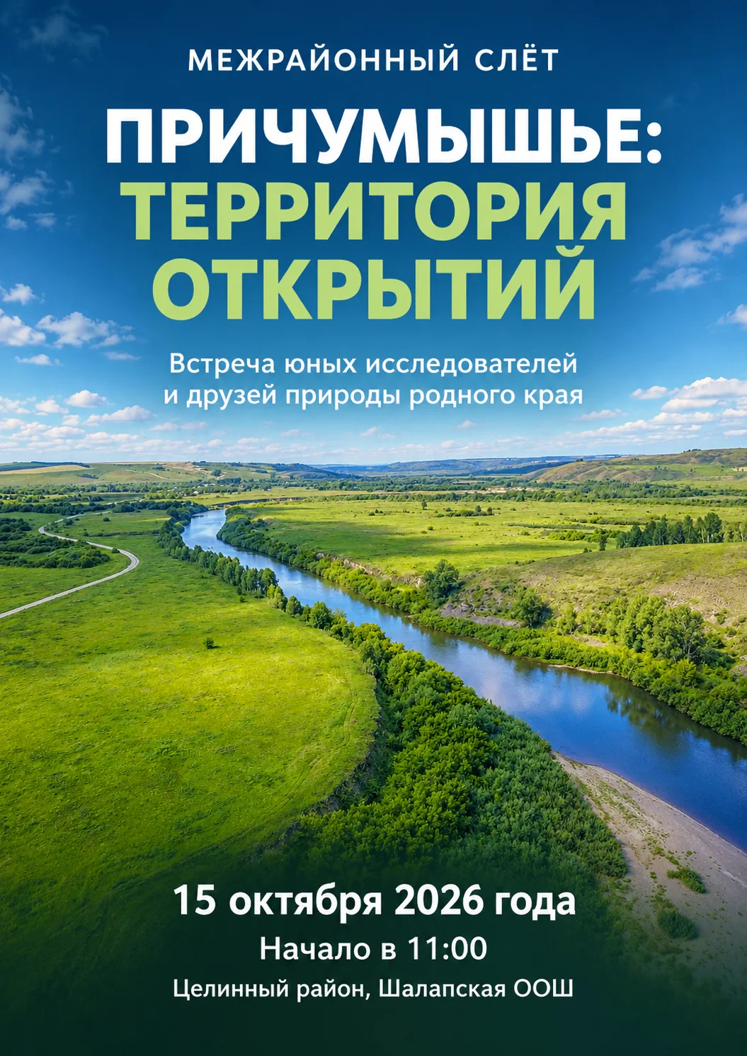 Ждём юных и не очень друзей природы в Шалапе! Расскажем о новых открытиях, пообщаемся, ...