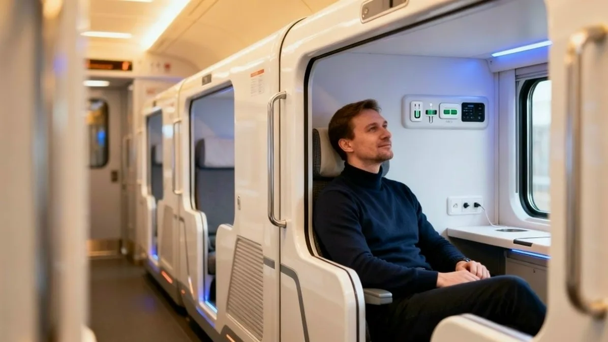 🚉РЖД разрабатывает новый формат вагонов для тех, кто путешествует в одиночку