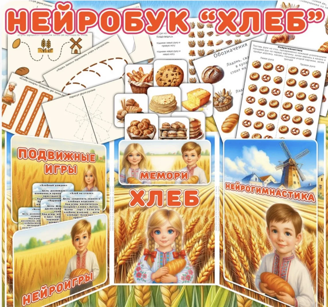 ☘️Материалы ко Дню хлеба 16 октября.