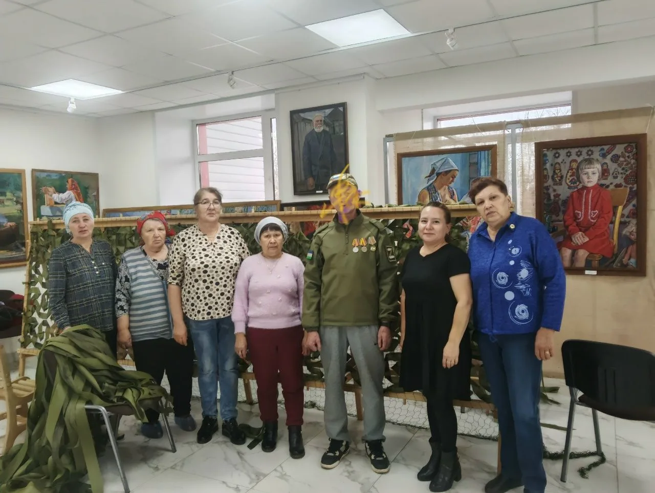 В штабе имени М. Шаймуратова состоялась встреча с участником специальной военной операц...