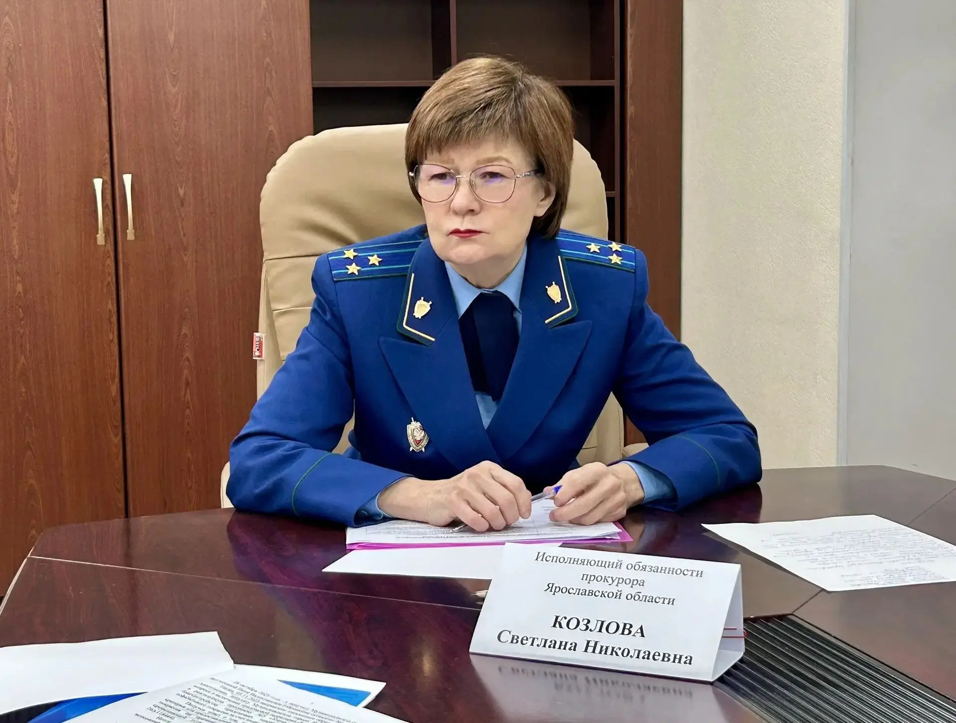 Заместитель прокурора Ярославской области Светлана Козлова провела личный прием жителей...