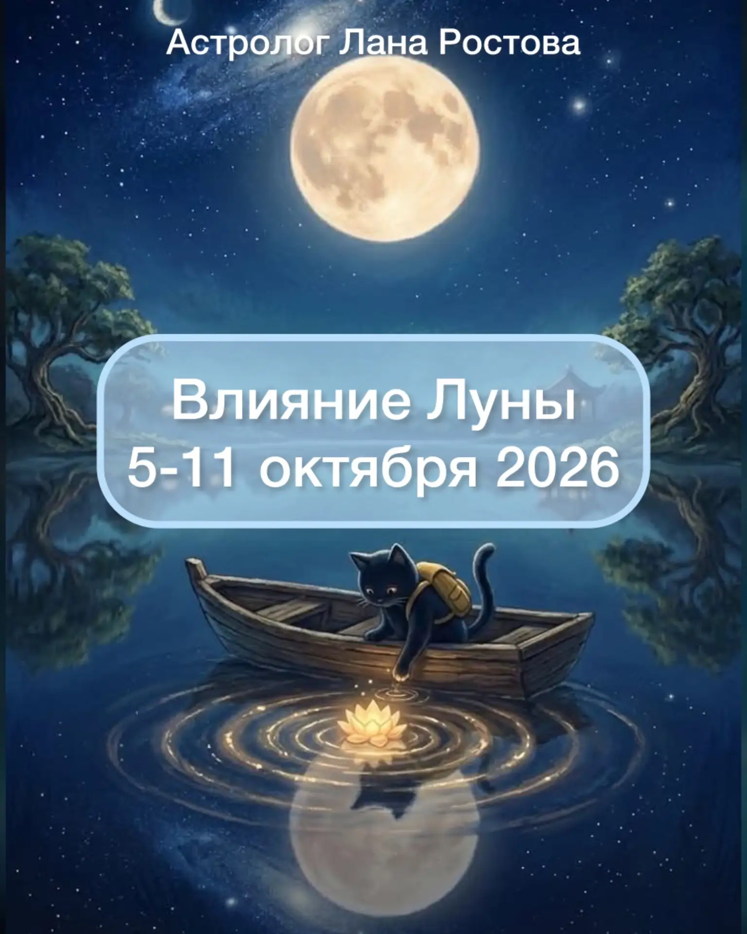 Ну и конечно для полноты картины нам надо знать что происходит с Луной на этой неделе. ...